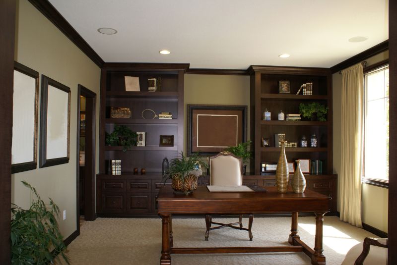 Built-In Home Office Furniture Solutions