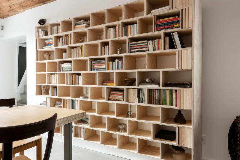 Custom Bookcase Installation in Charlotte, NC