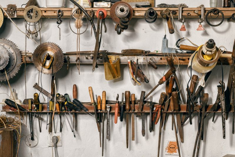 Garage Tool Rack Installation in Rockville, MD