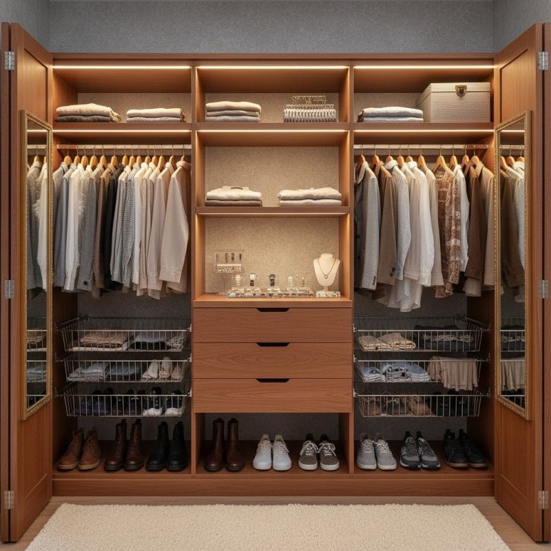 Walk In Closet Remodeling in Frederick, MD